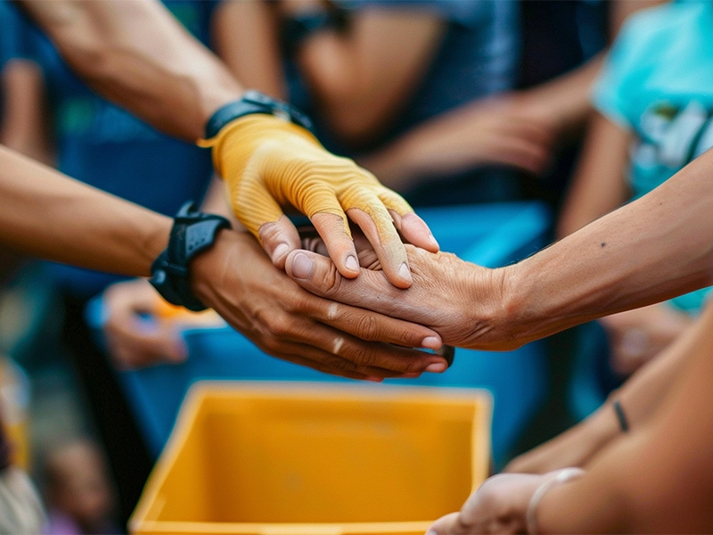 Movidos a servir aos outros